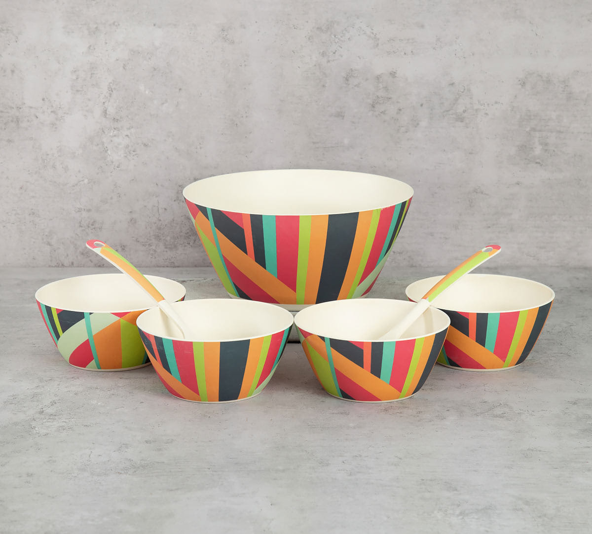Arrow Exposition Bamboo Salad Bowl Set