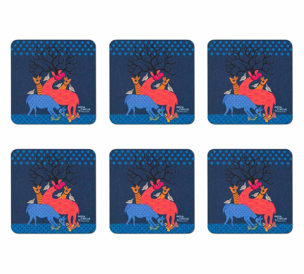 Artistic Intimacy Table Coaster Set of 6