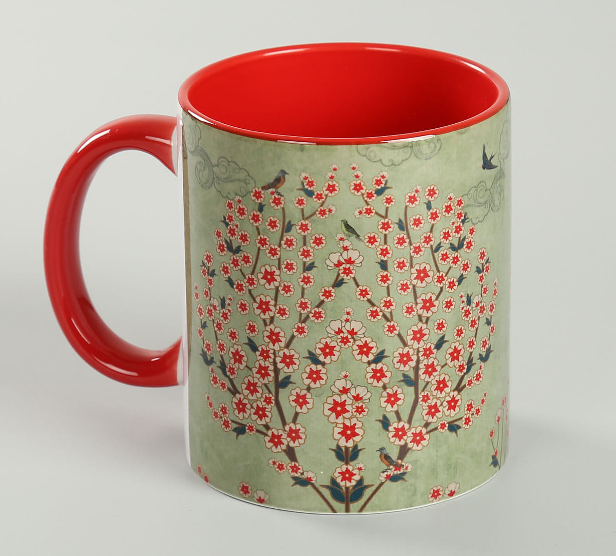 Beryl Boutonniere Maroon Coffee Mug