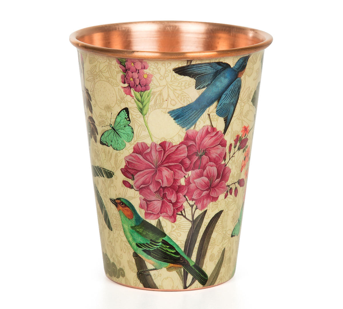 Bird Land Copper Tumbler