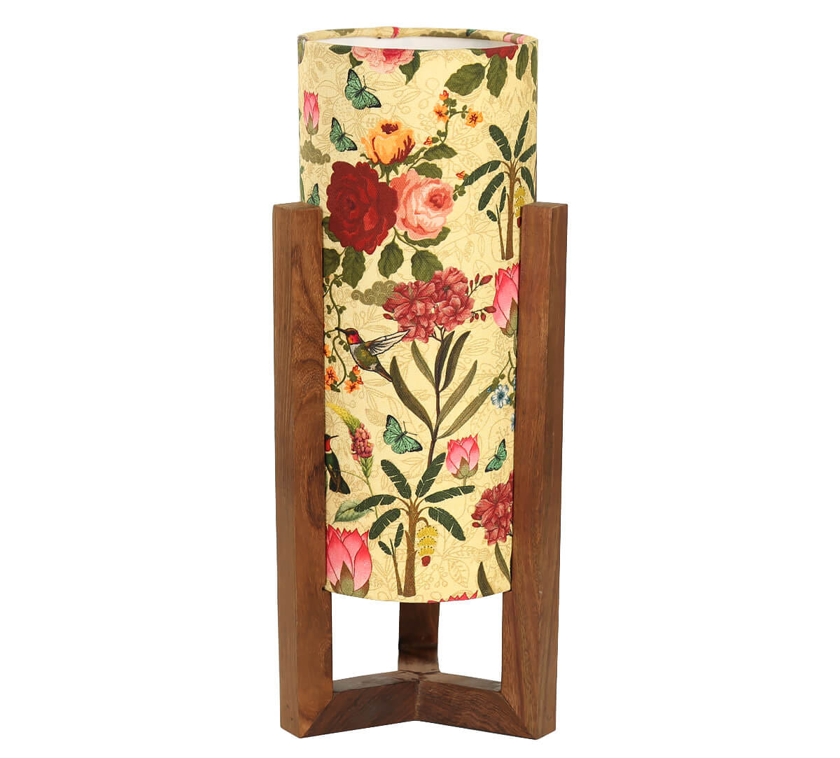 Bird Land Cylindrical Lamp