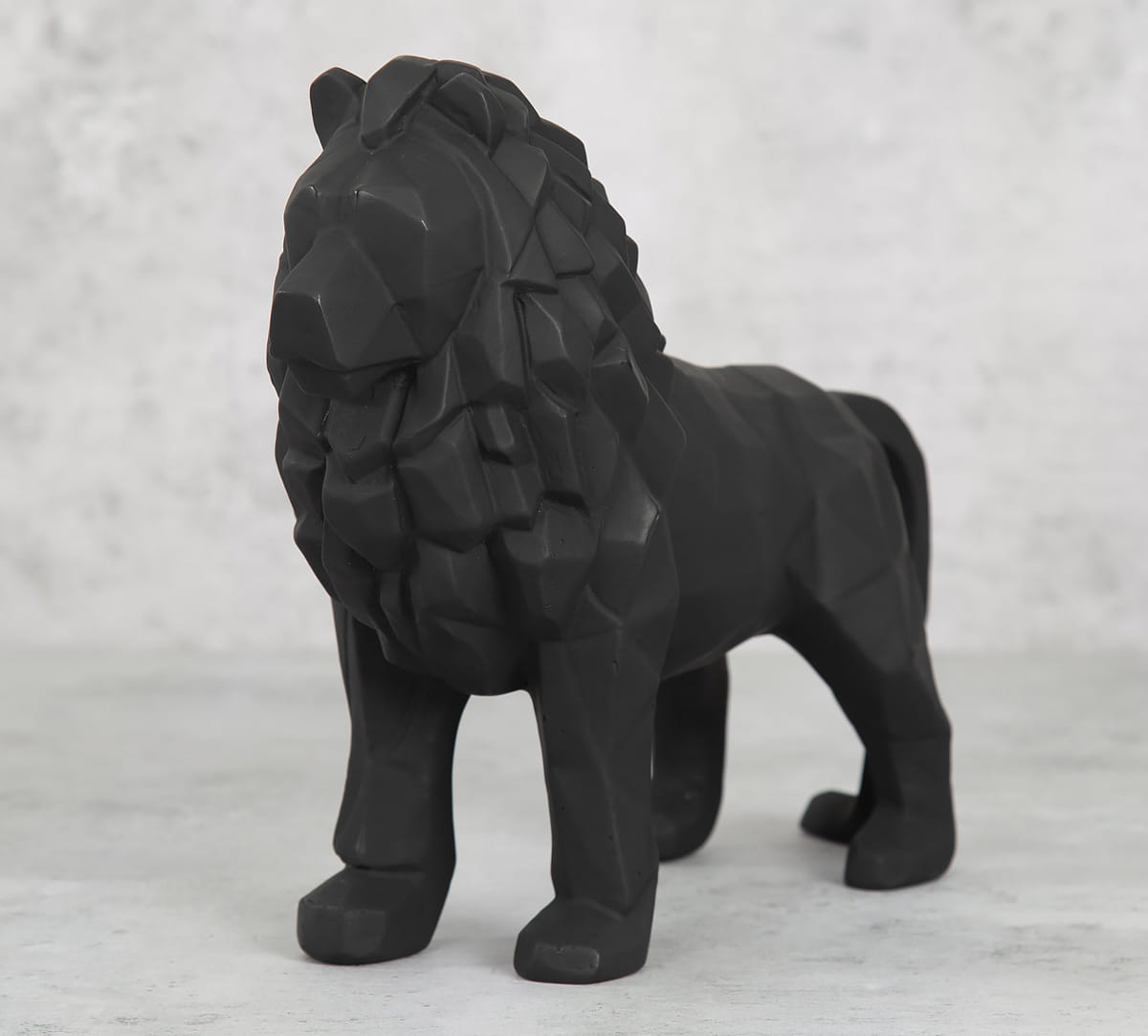 Black King of Beasts Figurine