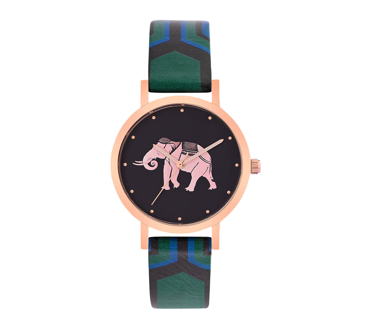 Abstract Tusker Wrist Watch