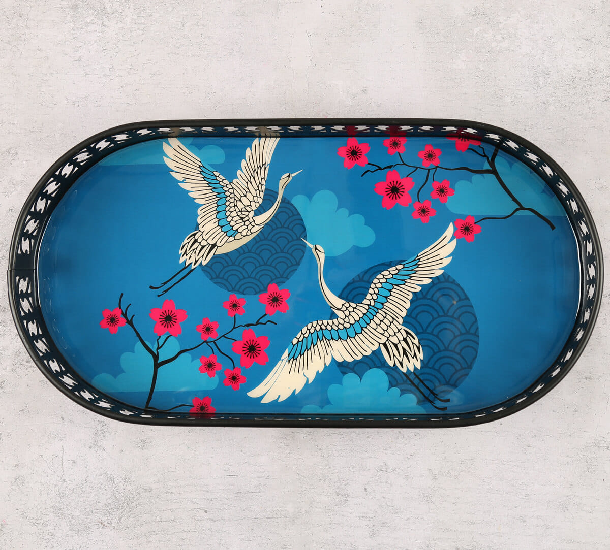 Aerial Moments Rectangle Iron Tray