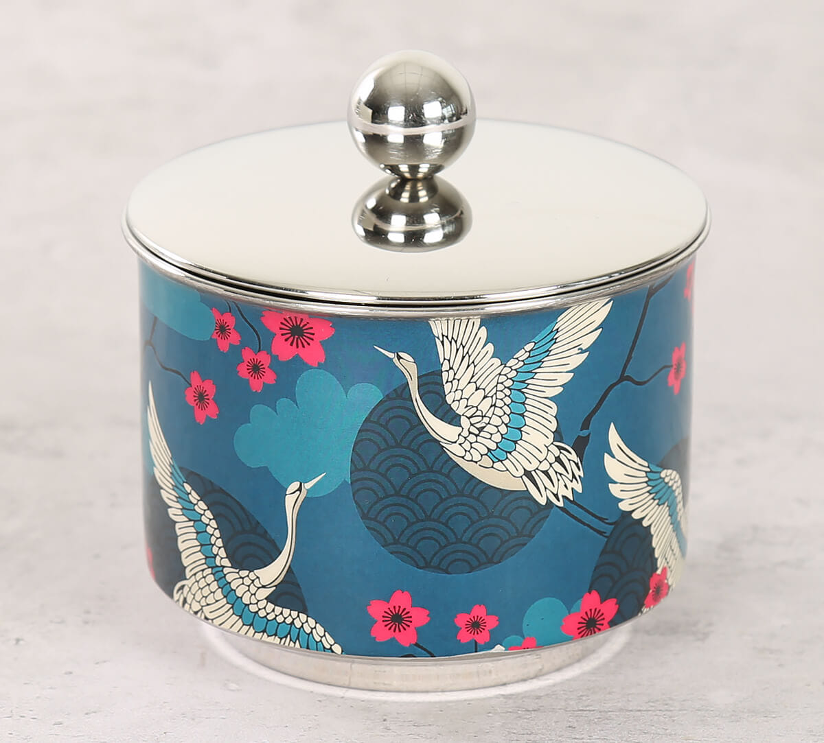 Aerial Moments Steel Bowl with Lid