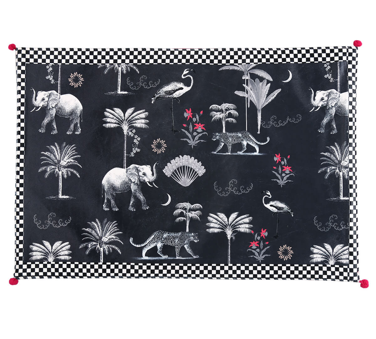 Animalia Creations Micro Velvet Table Mats Set of 6