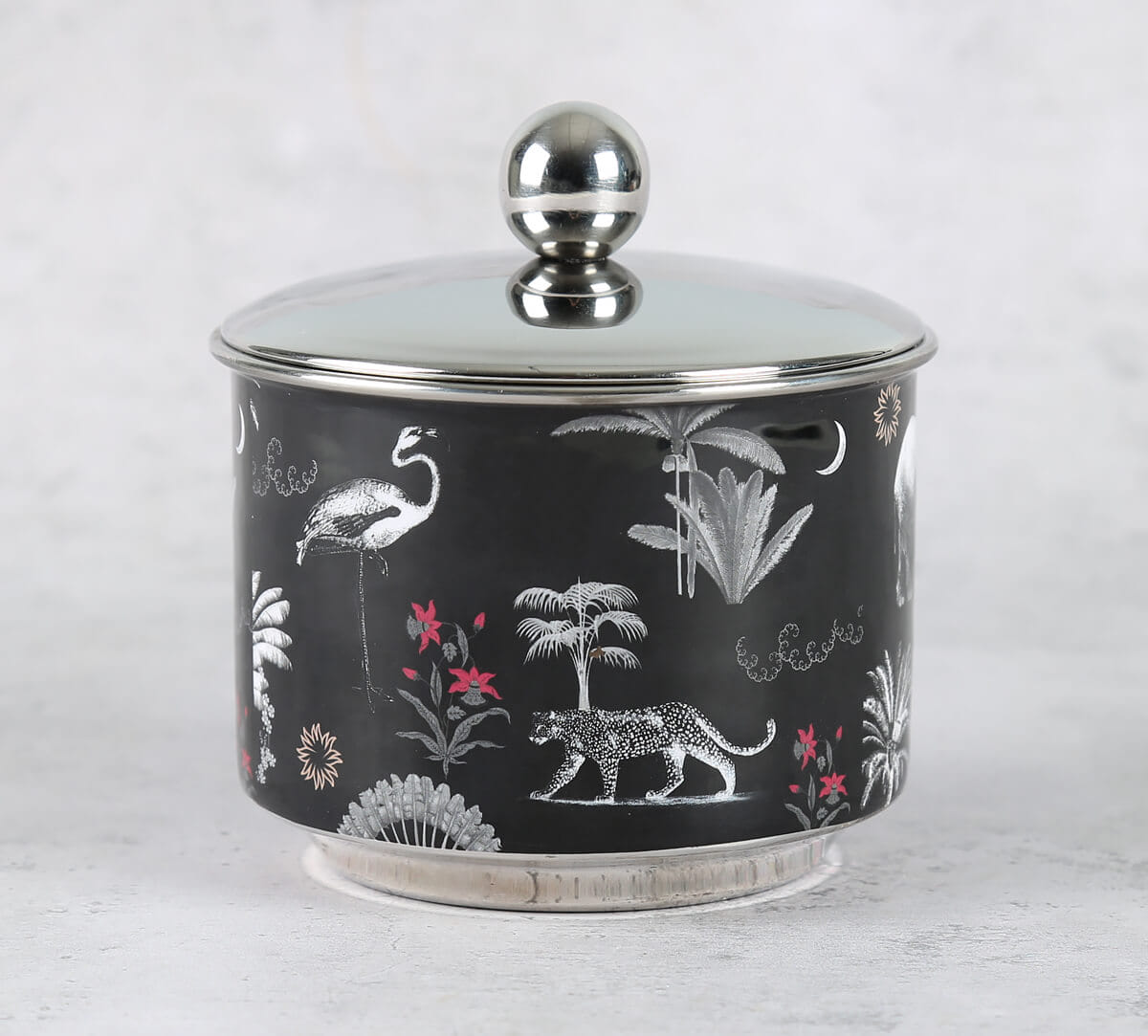 Animalia Creations Steel Bowl with Lid