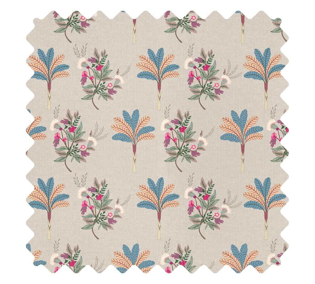 Beige Inflorescence Dreams Fabric