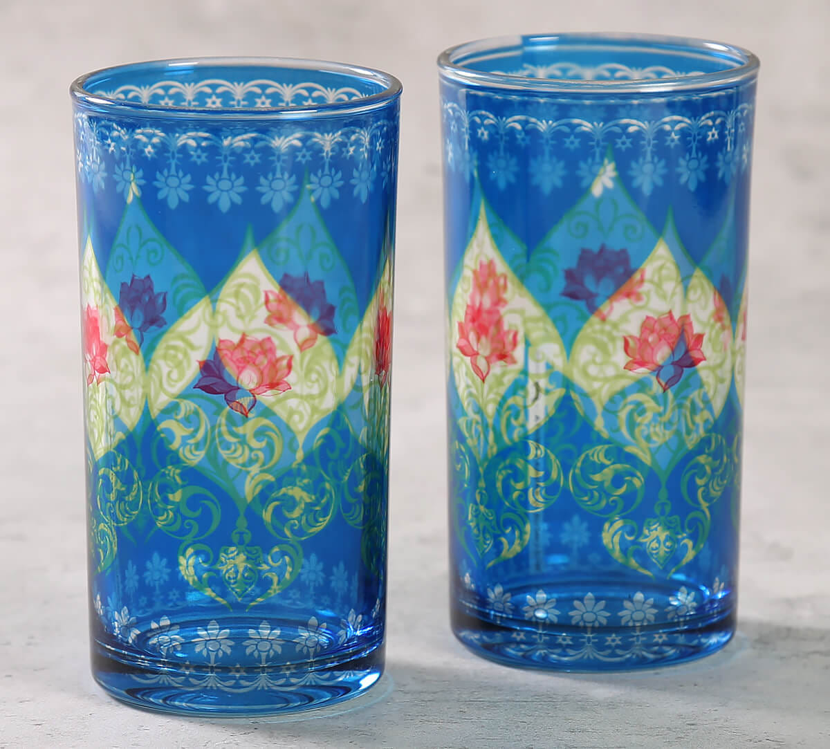 Beryl fir Glass Tumbler Set of 2