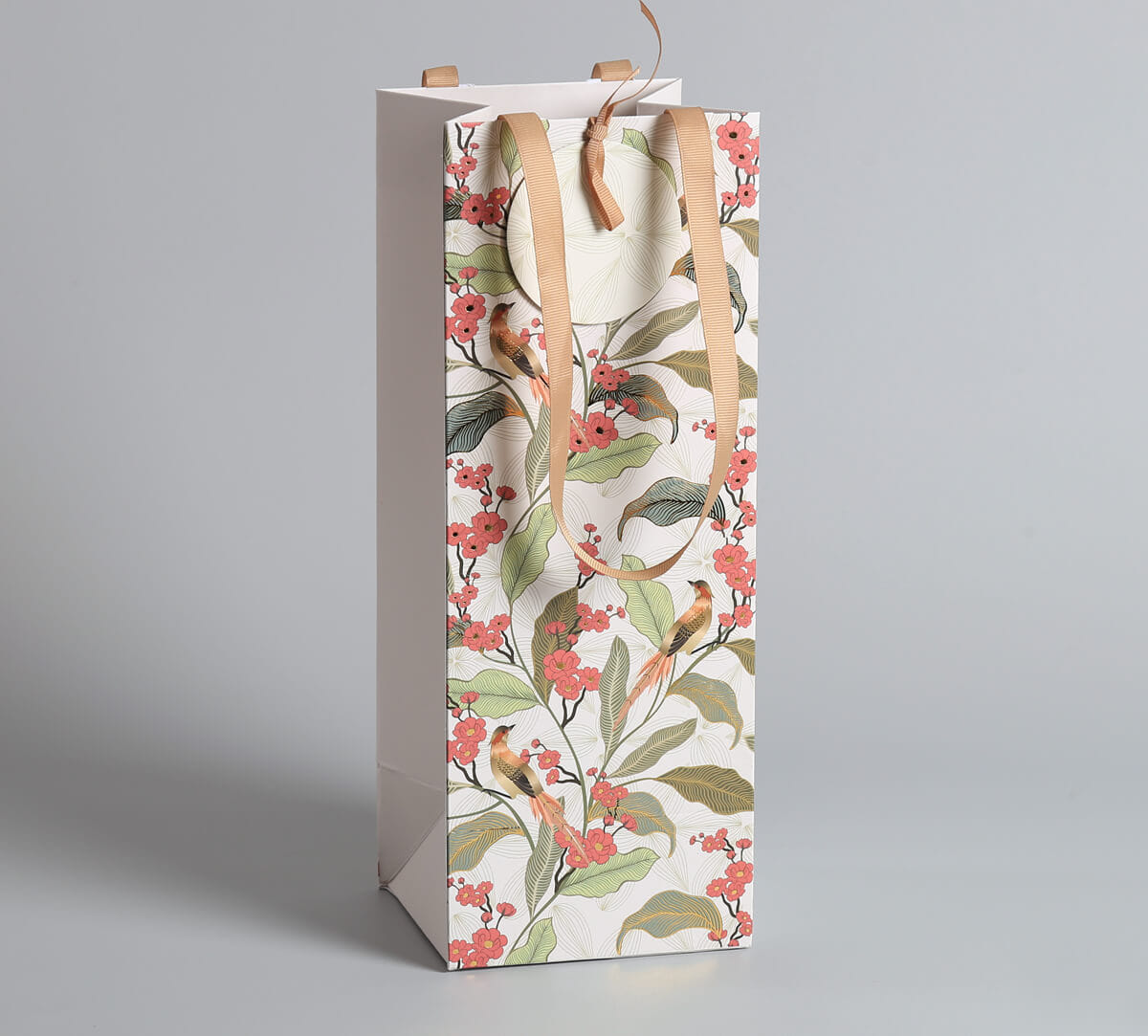 Bird land paradise Bottle Bag Set of 5