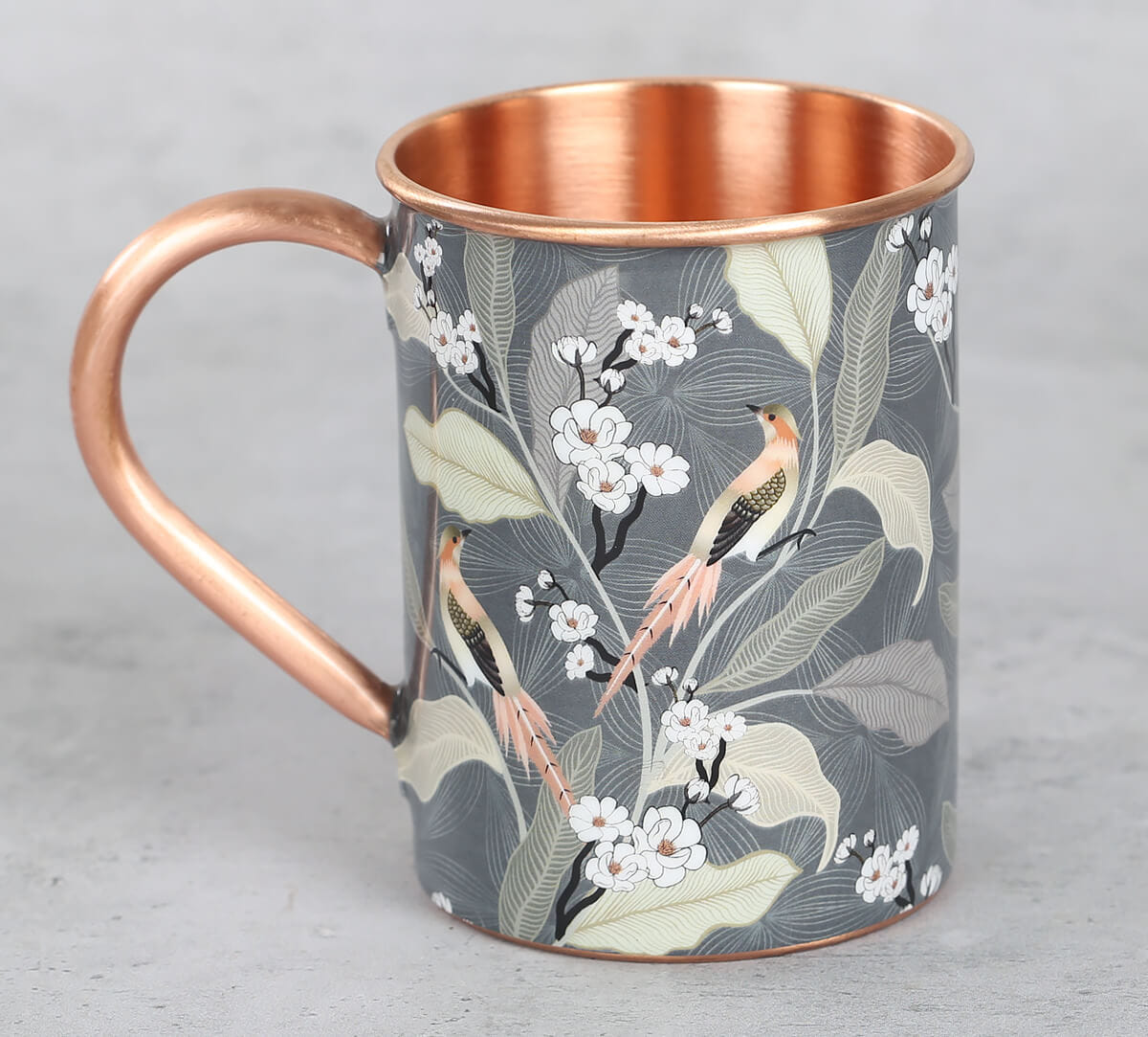 Bird Land Paradise Copper Mug