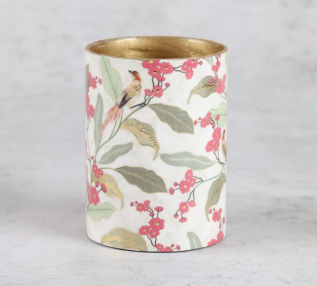Bird land paradise Round Pen Holder