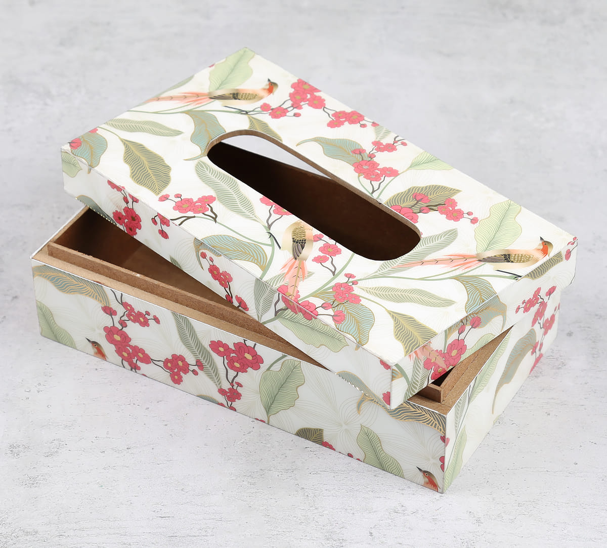 Bird Land Paradise Tissue Box Holder