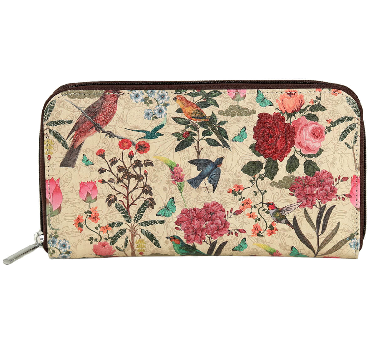 Bird Land Zipper Wallet