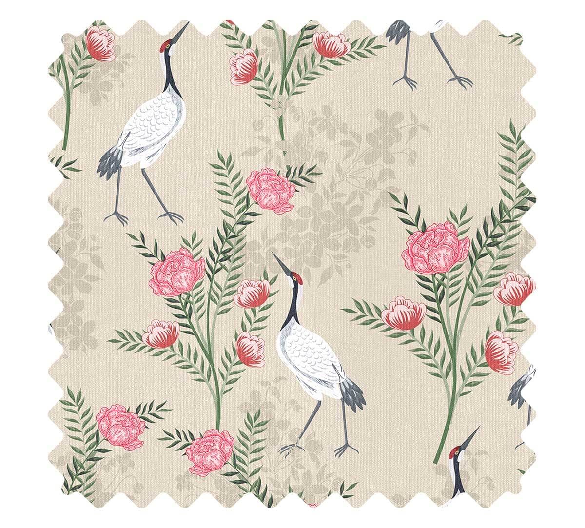 Birds of paradise Fabric