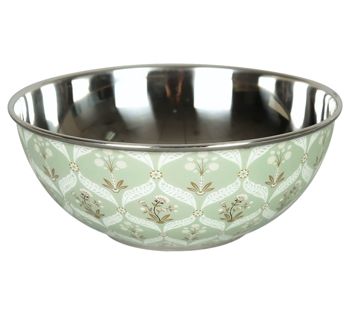 Blooming Dahlia Steel Bowl
