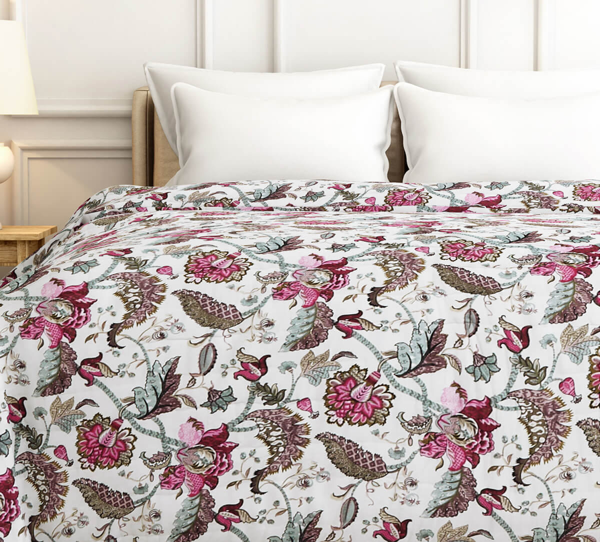 Blossom and Boughs Quilted Rajai