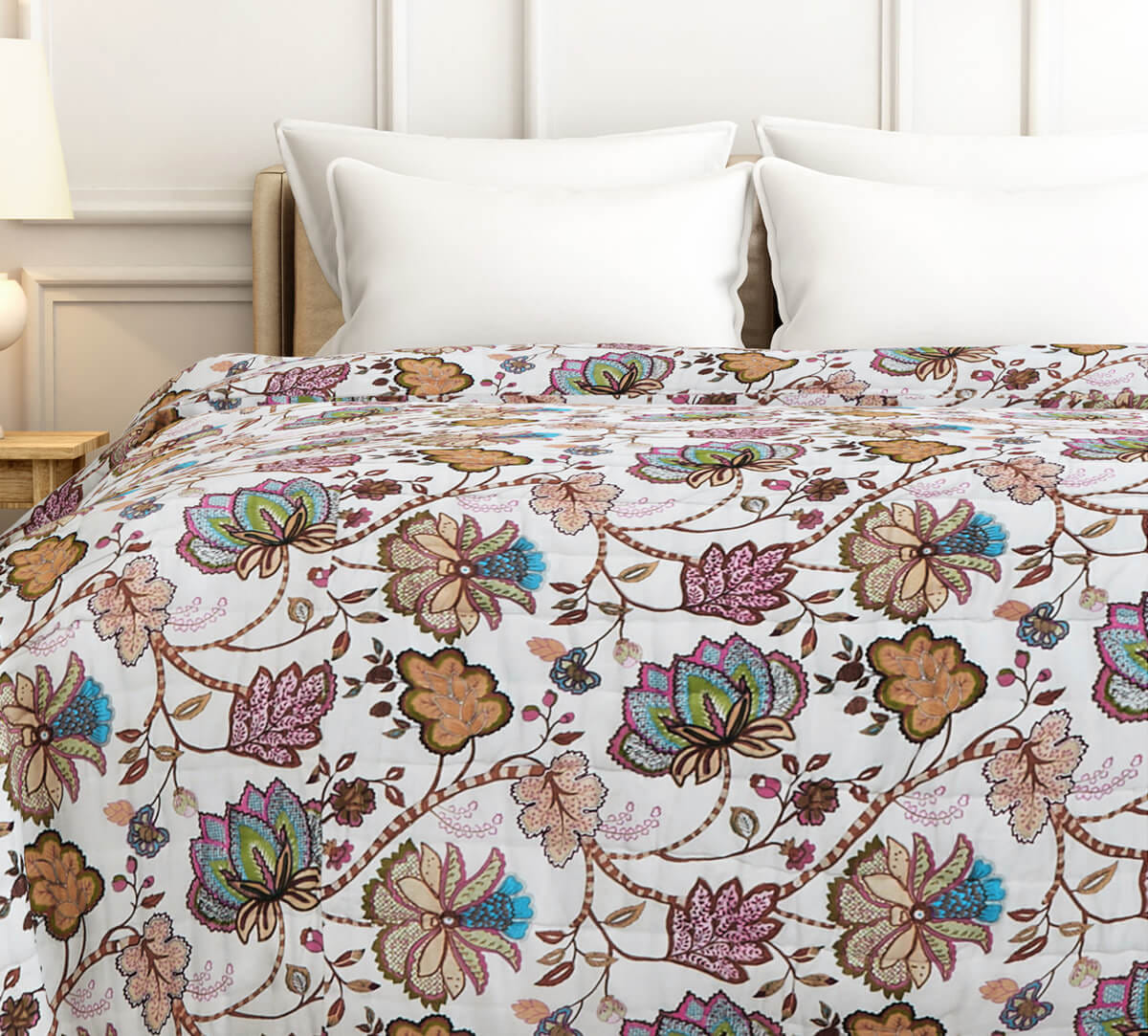 Blossom Breeze Quilted Rajai