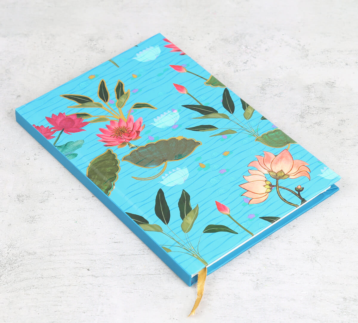 Blossomy Mosaic Hardbound Notebook