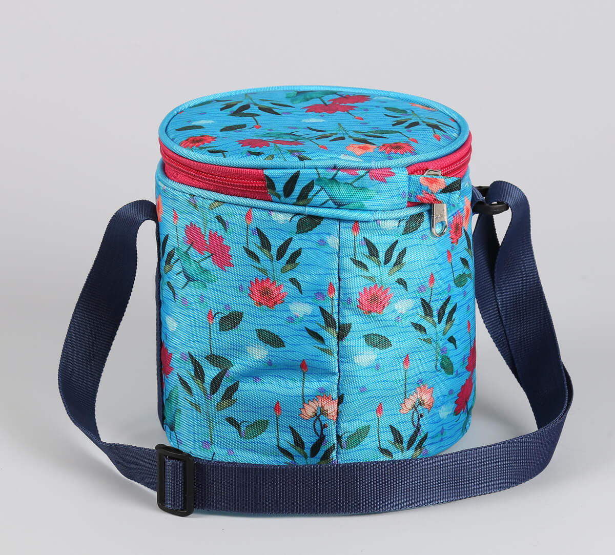 Blossomy Mosaic Lunch Bag Round
