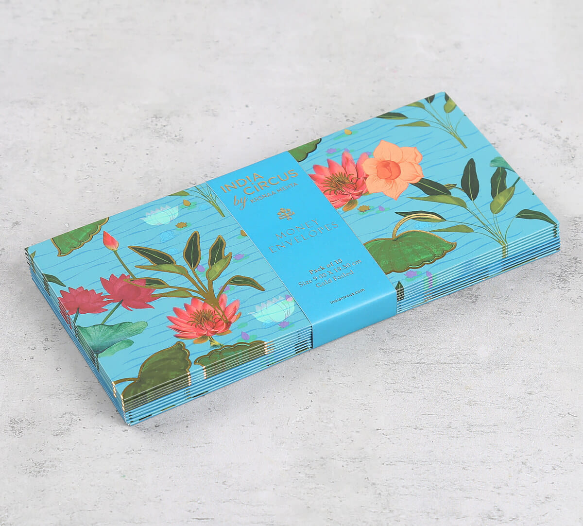Blossomy Mosaic Money Envelopes Set of 10