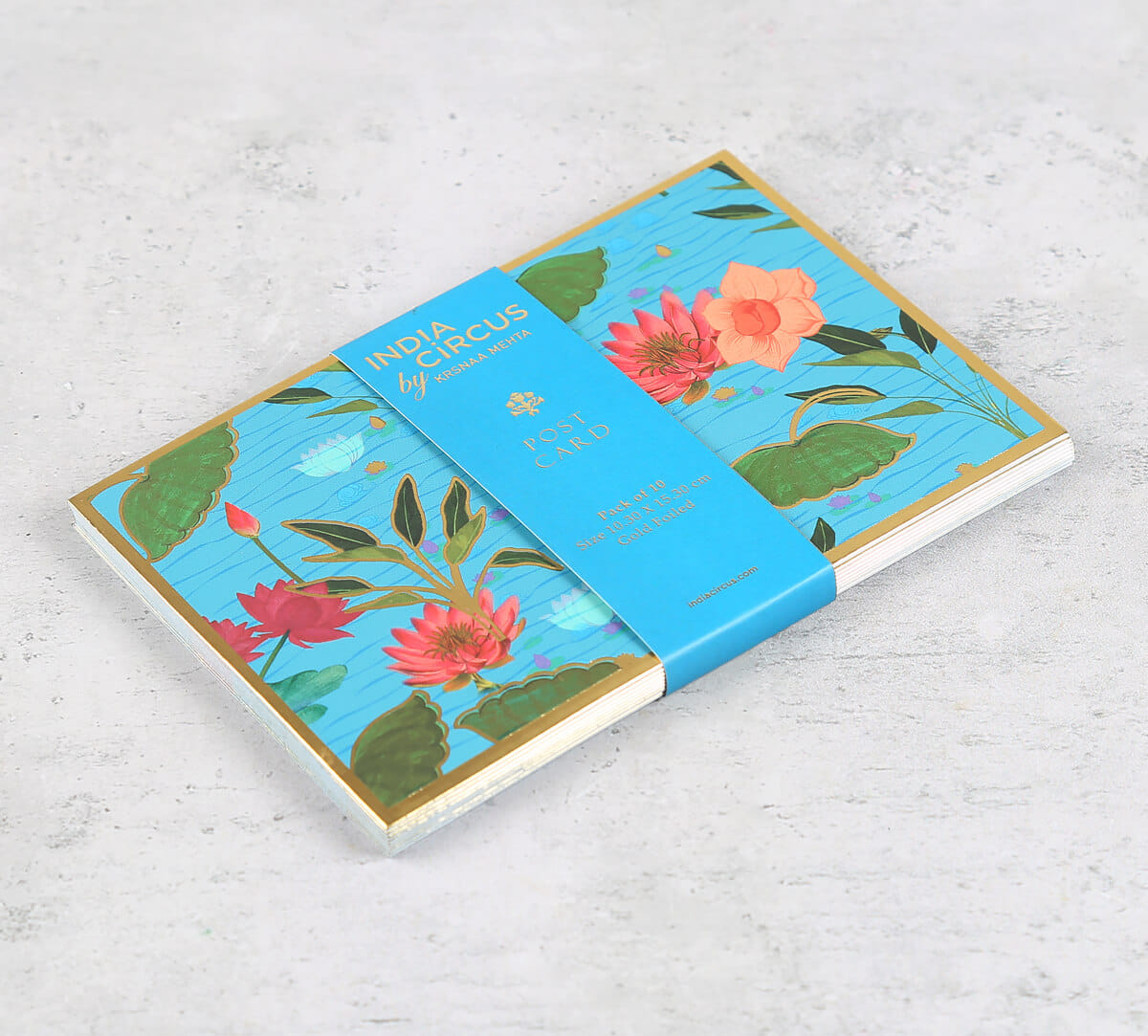 Blossomy Mosaic Post Cards Set of 10