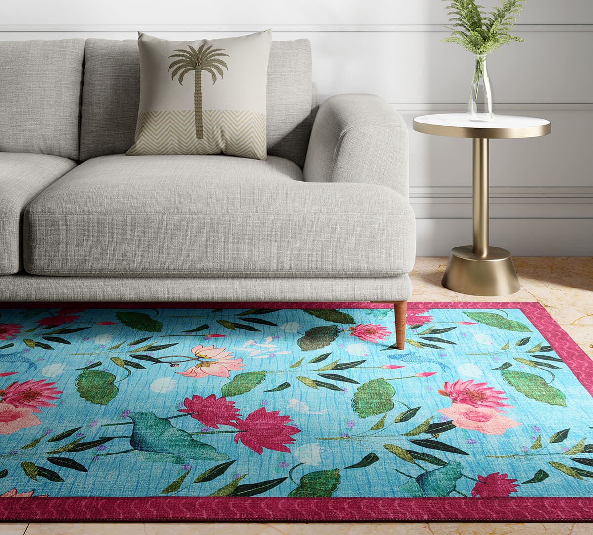 Blossomy Mosaic Rug