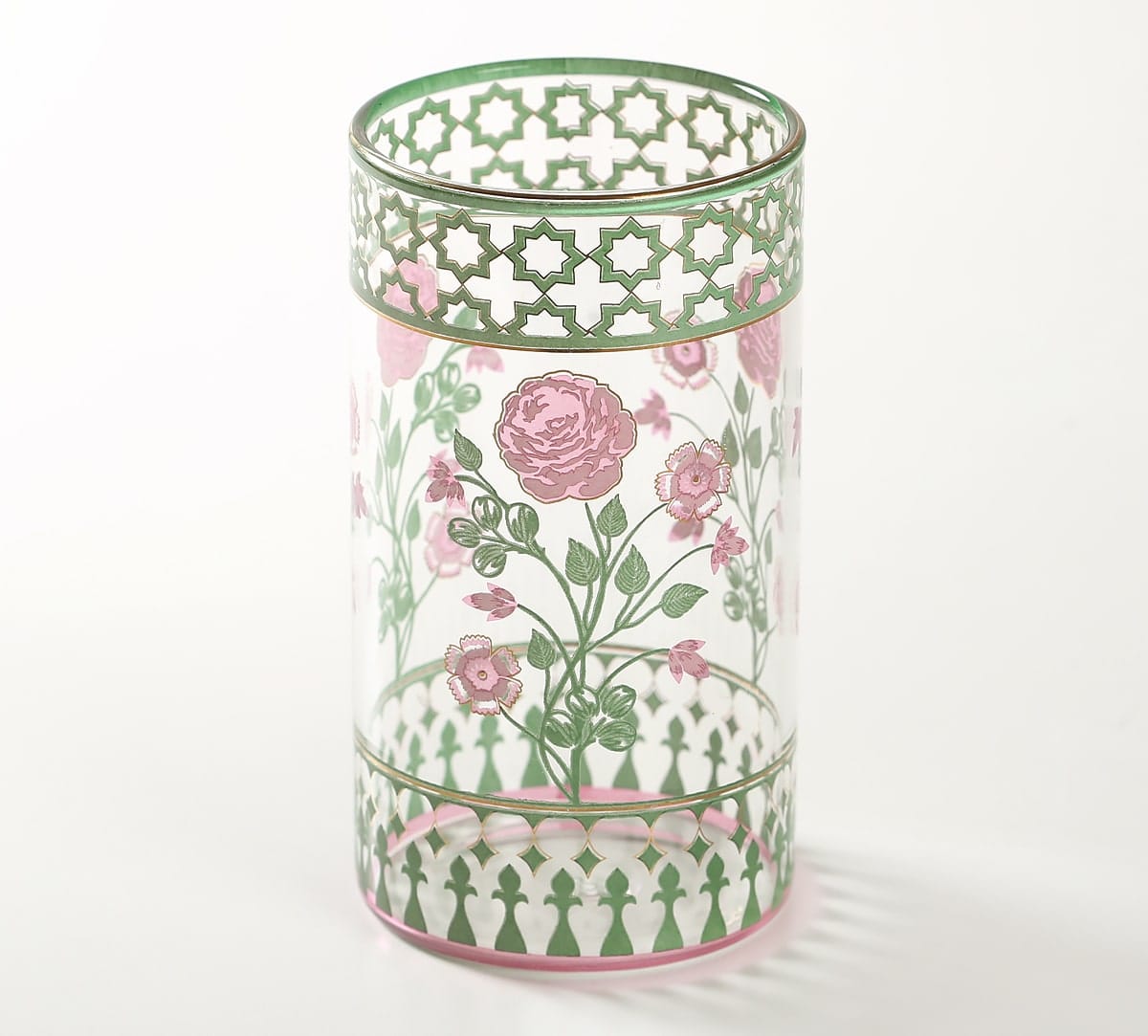Blush Rouge Glass Tumblers set of 2