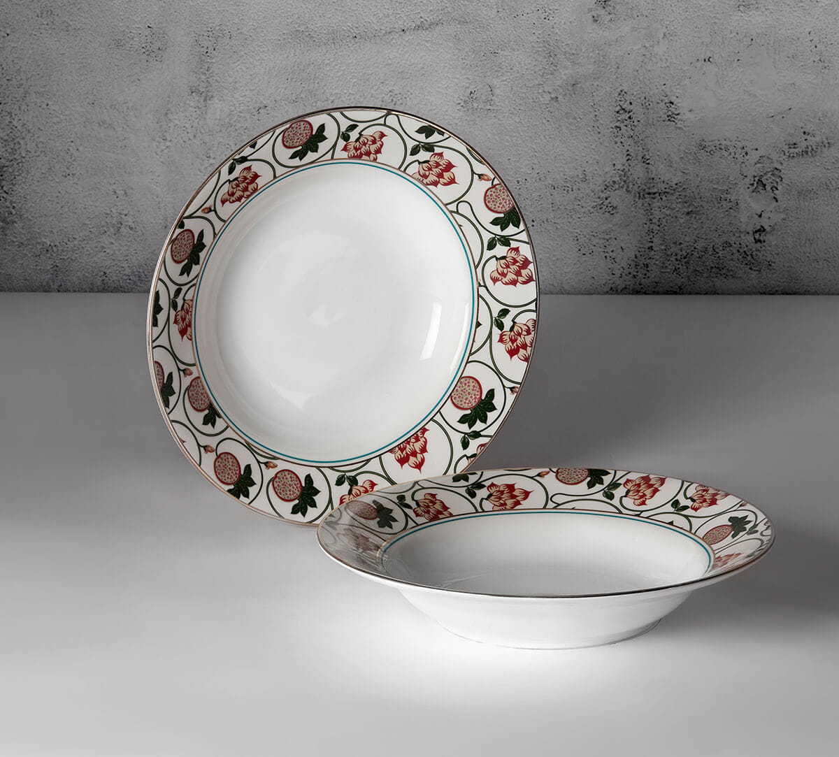 Blushed Orchard Pasta Plate Set of 2