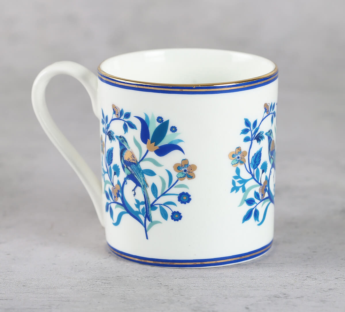 Botanical Elegance Melon Mug Set of 6