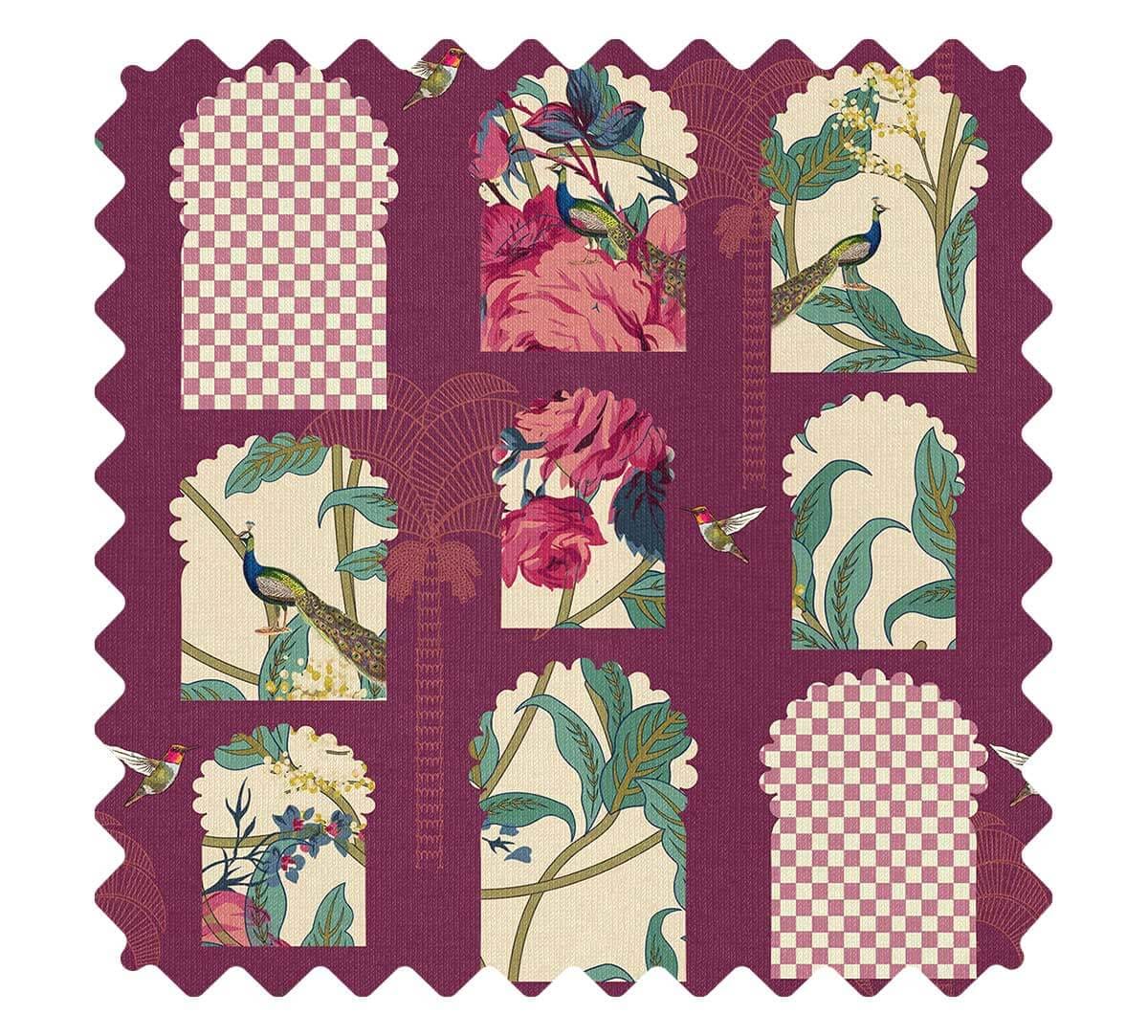 Boysenberry Signature Windows Fabric