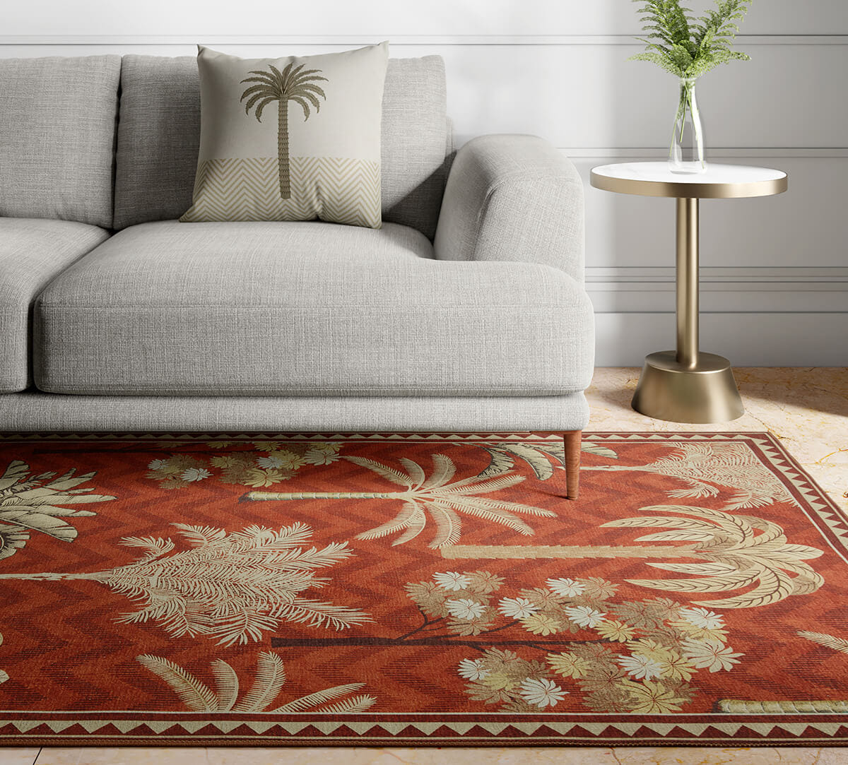 Chevron Cycas Rug