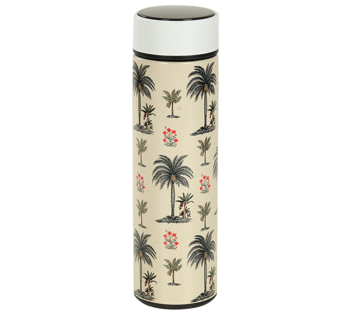 Chevron Palms Smart Water Bottle