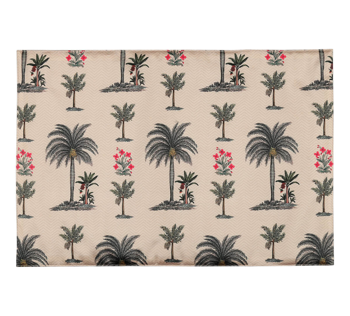 Chevron Palms Table Mats Set of 6