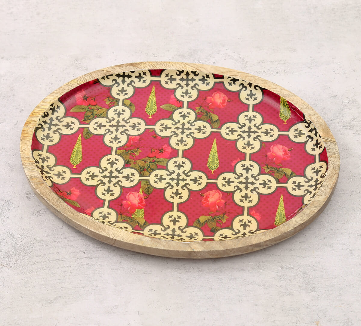 Clover's Knotty Play Oval Platter