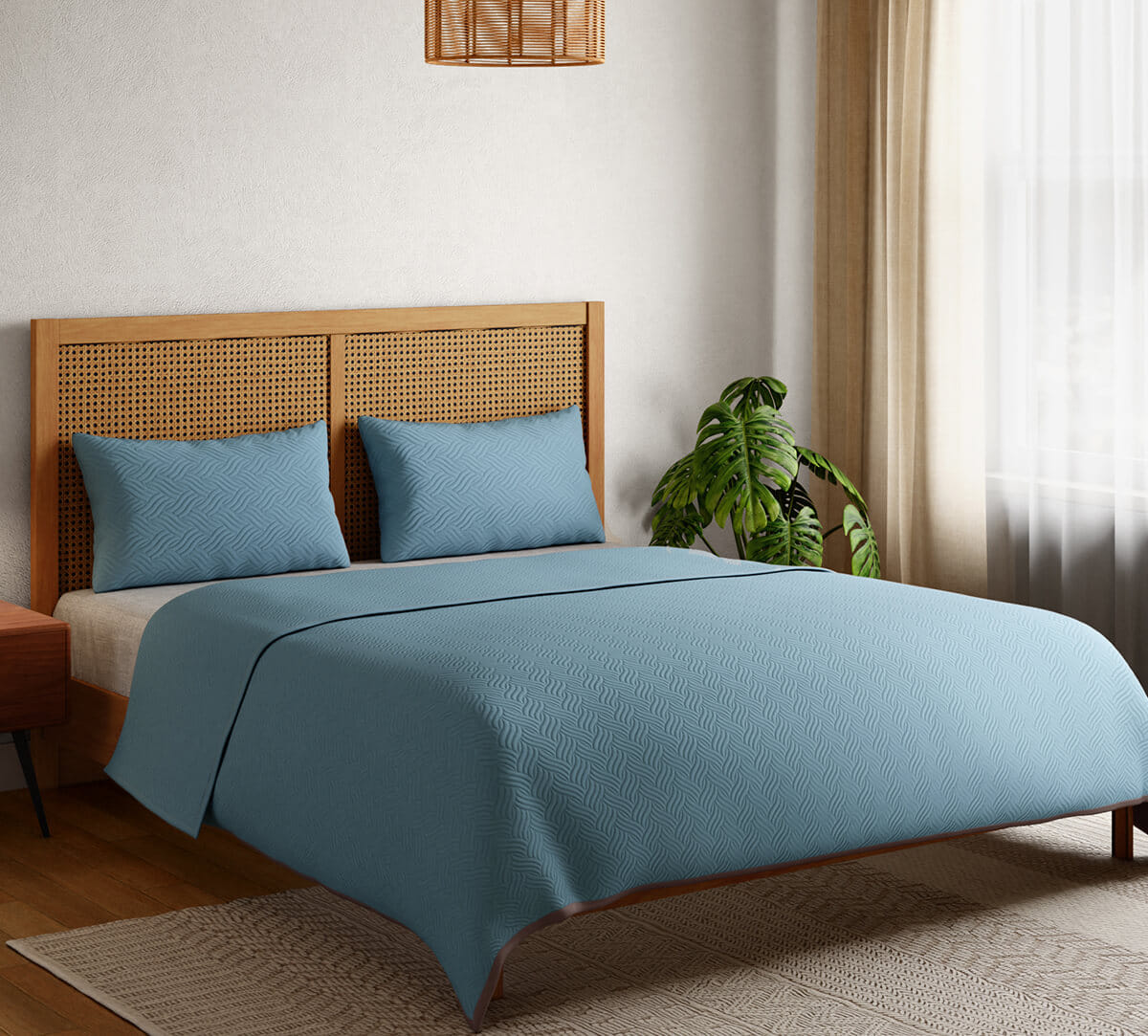 Colliding Waves Bed cover set
