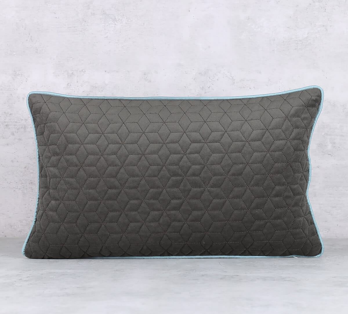 Dawn Stitched Star Quilted Cushion Cover