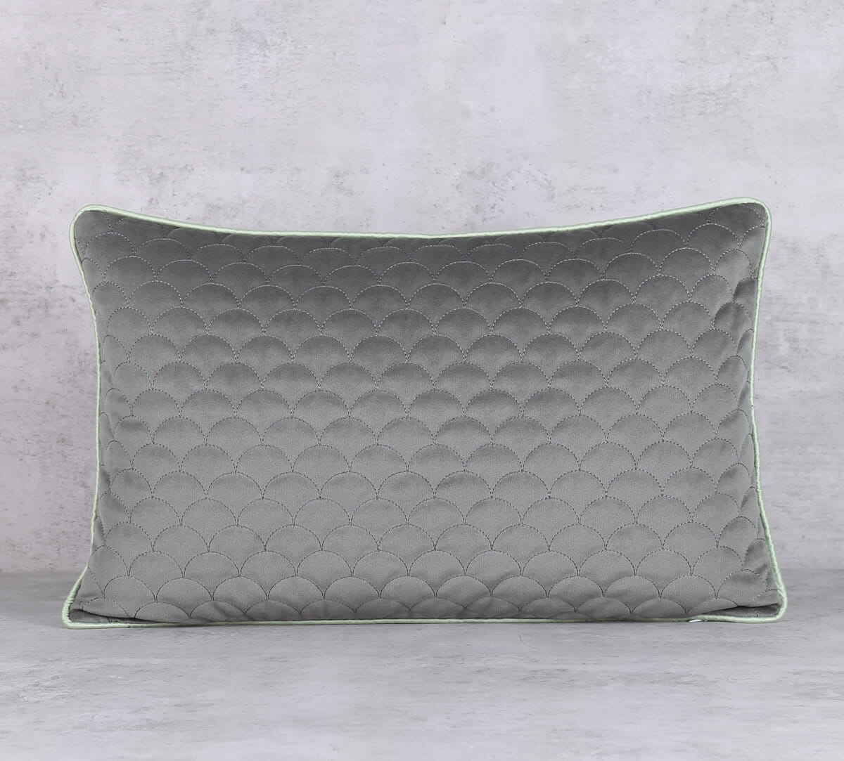 Dawn Sunrise Scallop Quilted Cushion Cover