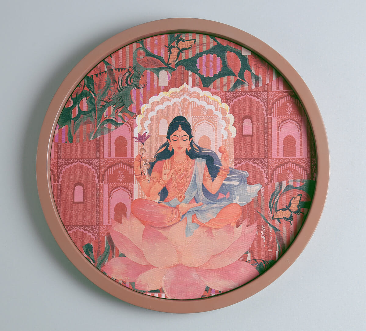 Dhan Padma Wall Deco Plate