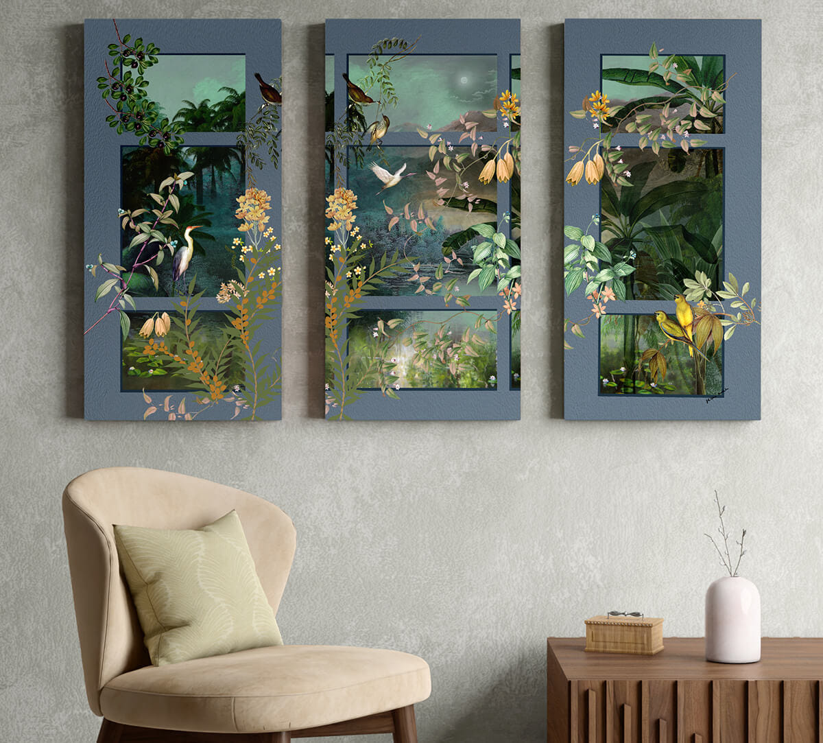 Dreamscape Symphony Wall Art Set of 3