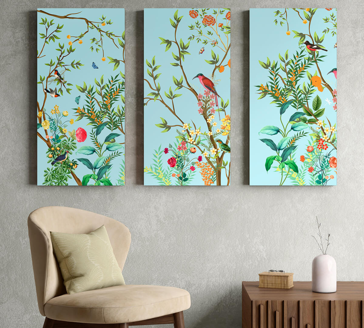 Enchanted Bliss Wall Art Set of 3