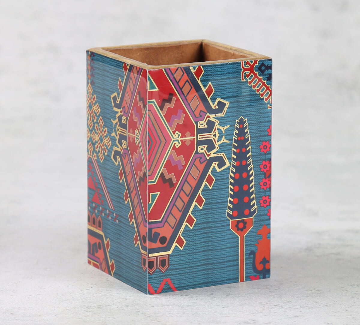 Enchanting Mirage Square Pen Holder