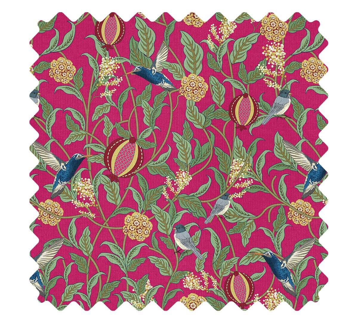 Flights of Vivers Fuchsia Fabric