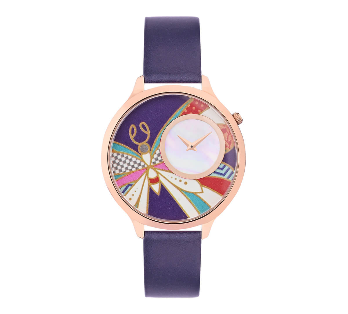 Fluttering Mosaics Wrist Watch