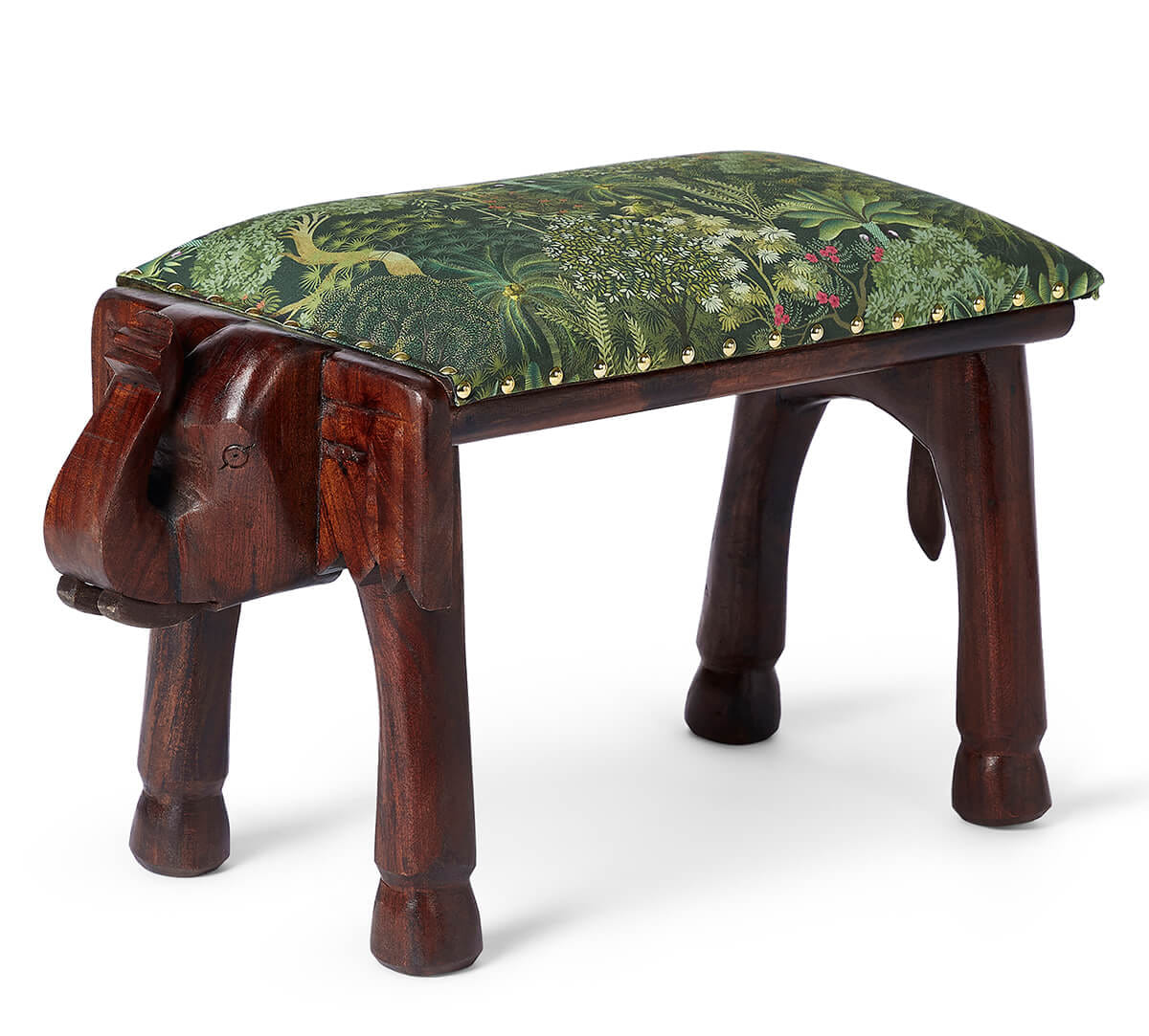 Garden of Grace Elephant Pouffe