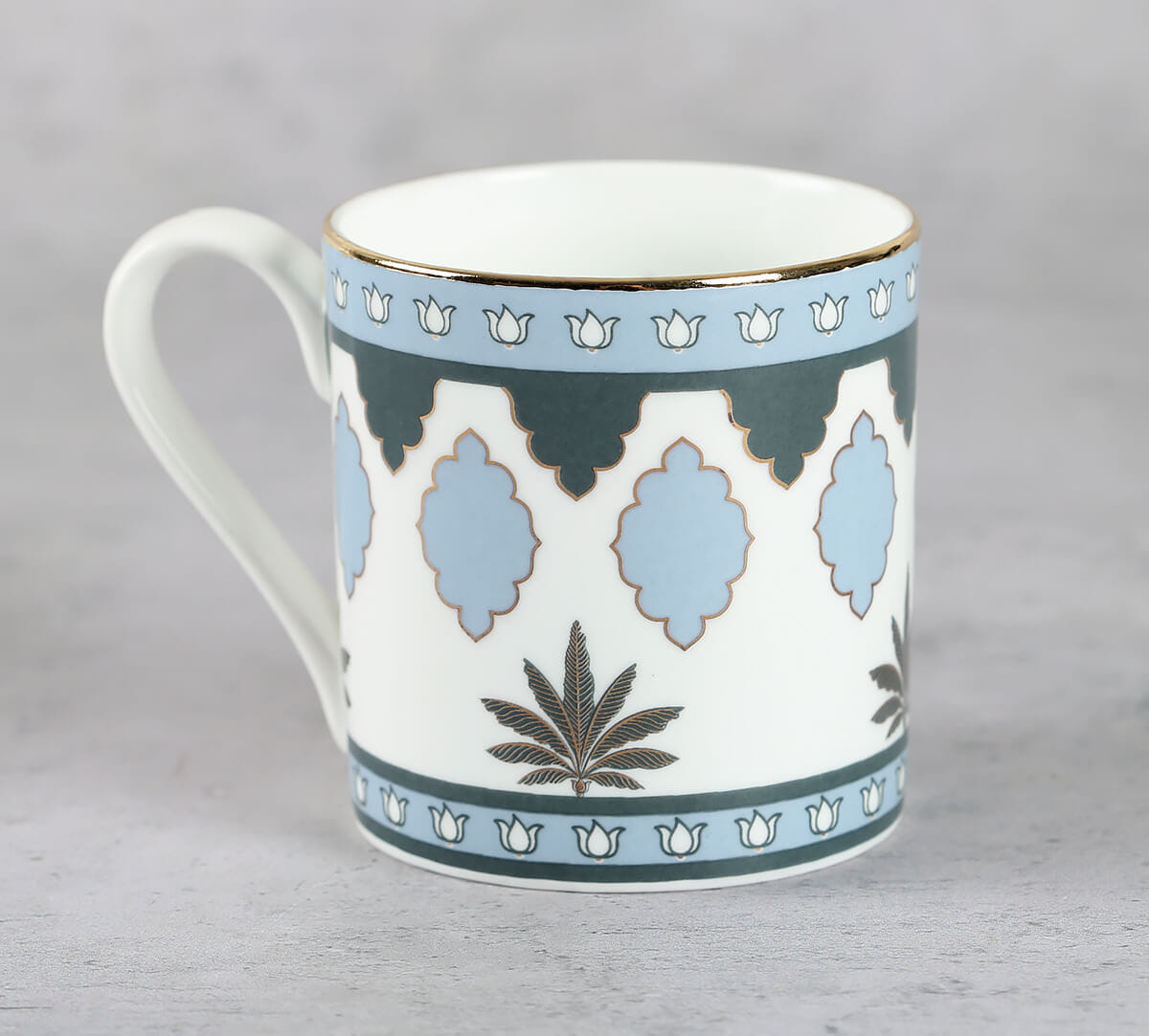 Gardenia Dreams Melon Mug Set of 6