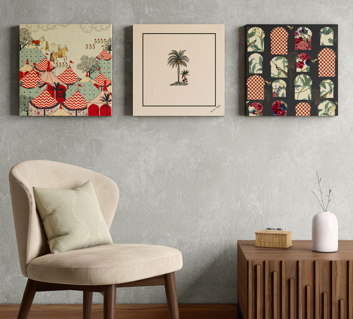 Gardening Haven Canvas Wall Art Set of 3
