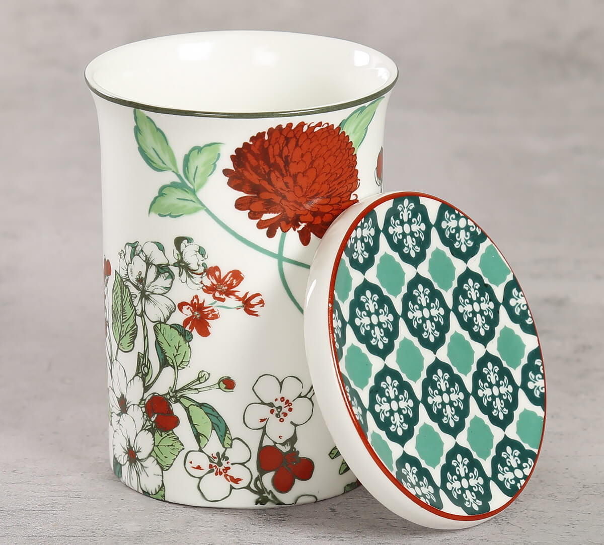 Glaring Garth Coffee Mugs and Coasters Set of 2