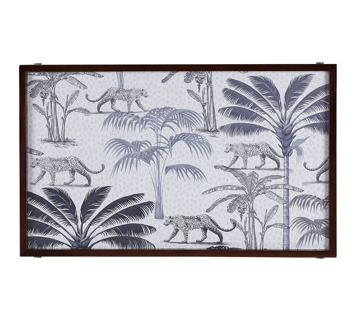 Grayscale Safari Breakfast Tray