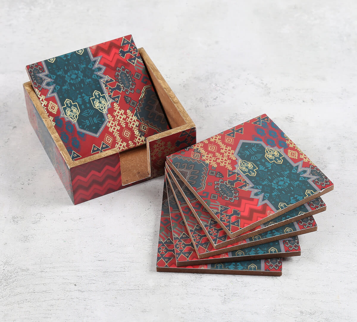 Heritage Haven MDF Coaster with Stand